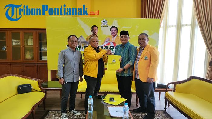 Sehari Dua Partai, Sutarmidji Juga Jadi yang Pertama Daftar Cagub Kalbar di Golkar