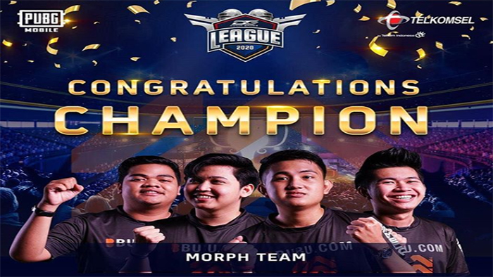 Bigetron RA Kalah, Tim Kuda Hitam Morph Team Juara PUBG Mobile Dunia Games League 2020