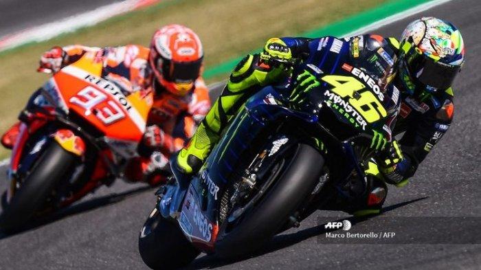 Kronologi Marc Marquez Dongkol dengan Valentino Rossi Menurut Jorge Lorenzo
