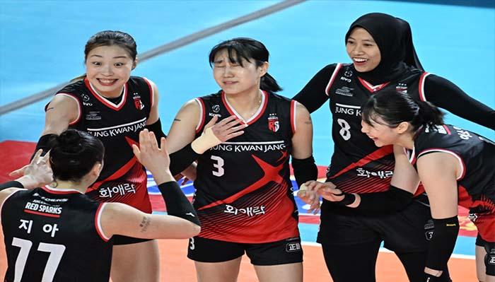 Jam Tanding Red Sparks vs AI Peppers Liga Voli Korea Selatan 2023 Hari Ini Tonton Aksi Mega Cs