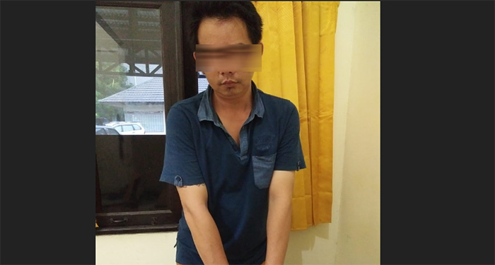 Polisi Ciduk Tersangka Narkoba Saat Bertransaksi di Sebuah Toko Modern