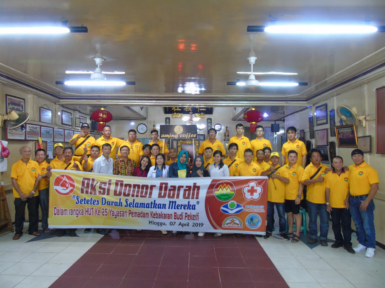 Malam Syukuran HUT ke-25 Yayasan Damkar Budi Pekerti, Eddy Soedianto Ingin Lebih Professional