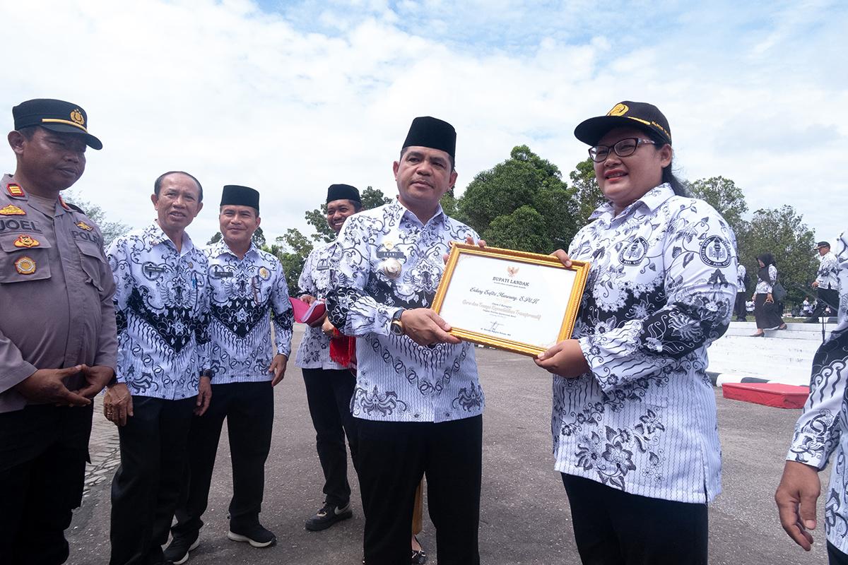 HUT PGRI, Wabup Erani Harap Guru jadi Agen Pembaharuan