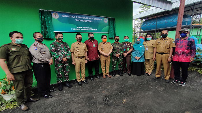 Novrizal Berharap Peresmian Fasilitas Biodigester Jadi Motivasi Pontianak Dalam Pengelolaan Sampah