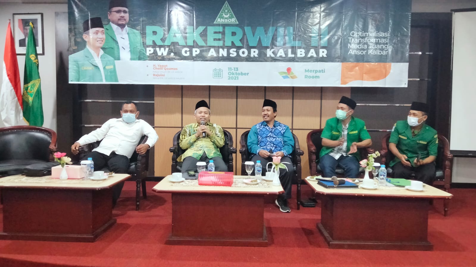 Tutup Rakerwil II Ansor Kalbar, Sekjen Kemenag RI Nizar Ali Apresiasi Soliditas Ansor Banser Kalbar