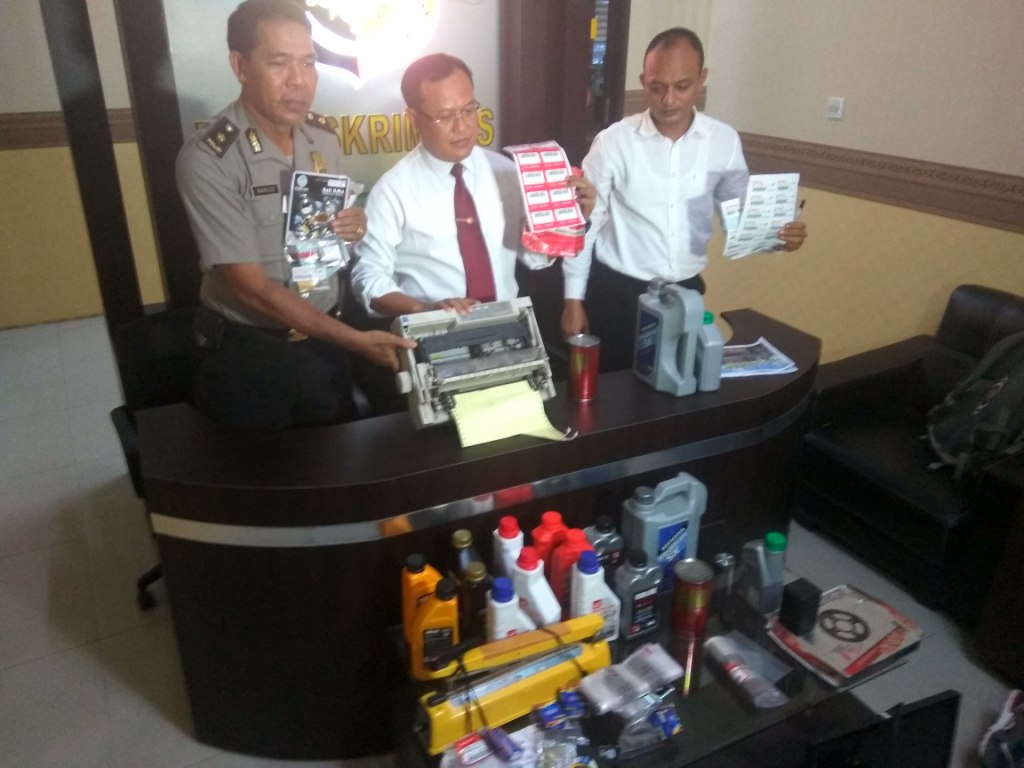 Masyarakat Ingin Polisi Cepat Tarik Oli dan Spare Parts Palsu Dari Pasaran