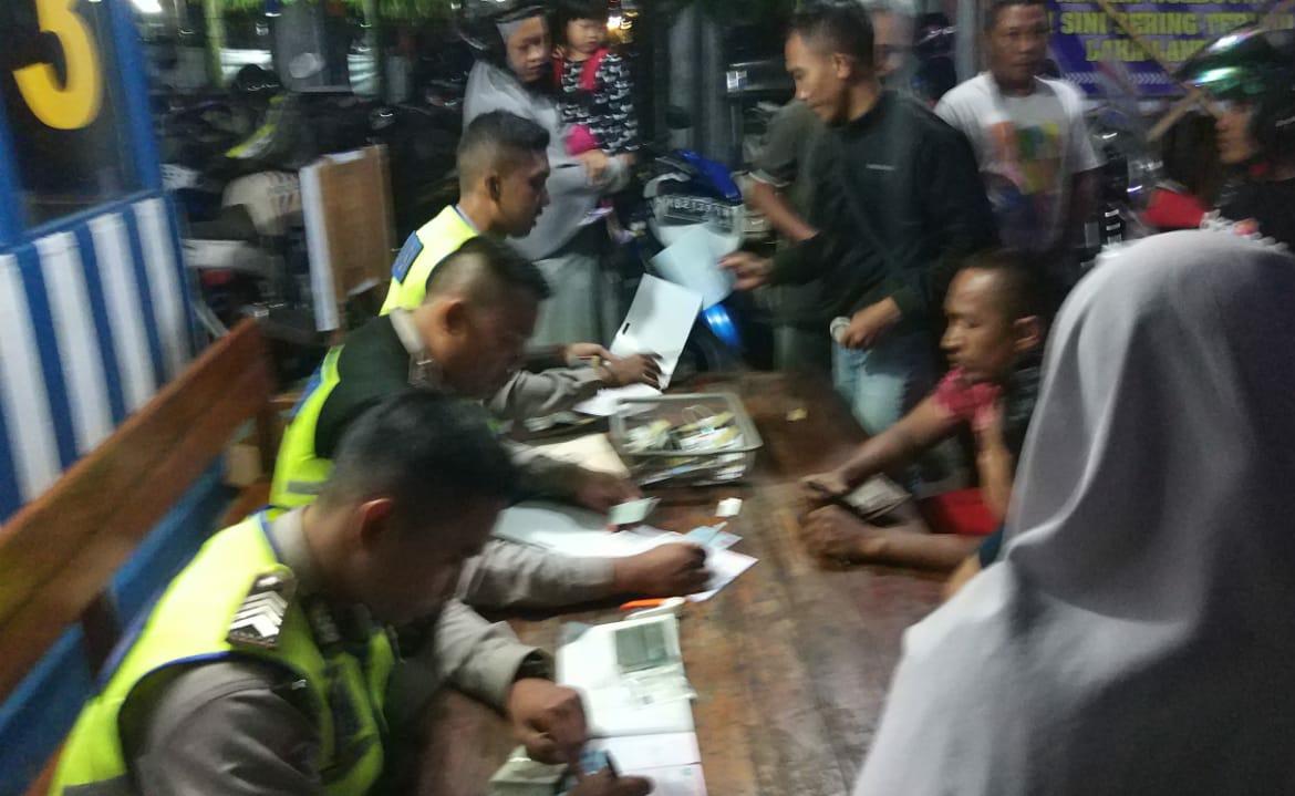 Pelanggaran Operasi Zebra Kapuas di Sambas Didominasi Kendaraan Roda Dua