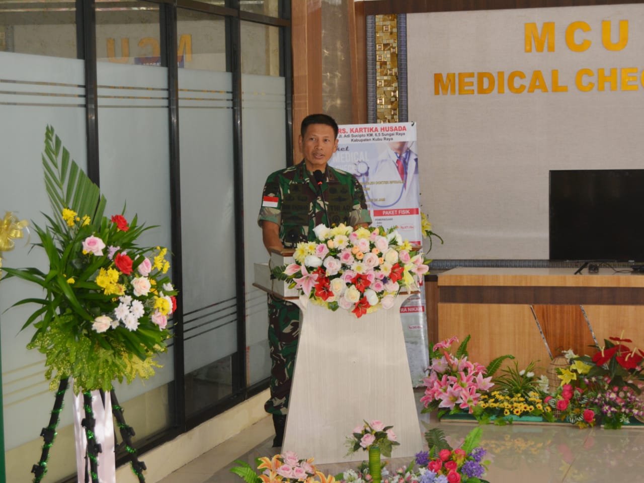 Pangdam XII Tanjungpura Resmikan 3 Fasilitas Baru di Rumkit Tk. II Kartika Husada