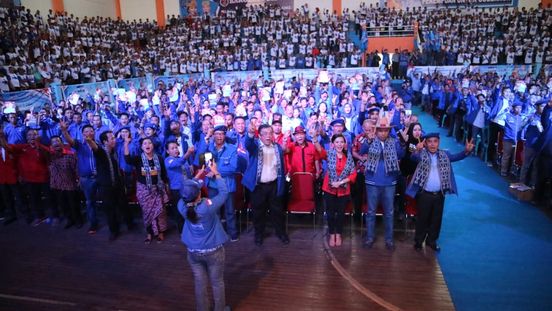 Pilkada 2018-DPP Demokrat Intstruksikan Kader Terus Sosialisasikan Karolin-Gidot