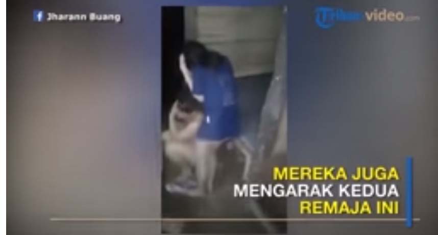Kasihan, Pasangan Sejoli ini Dipaksa Ngaku Mesum, Mereka Ditelanjangi dan Dipukuli