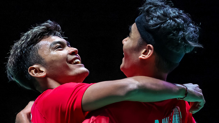 Final All England untuk Ganda Putra Indonesia! Marcus/Kevin vs Fikri/Bagas Warnai Jadwal Semifinal