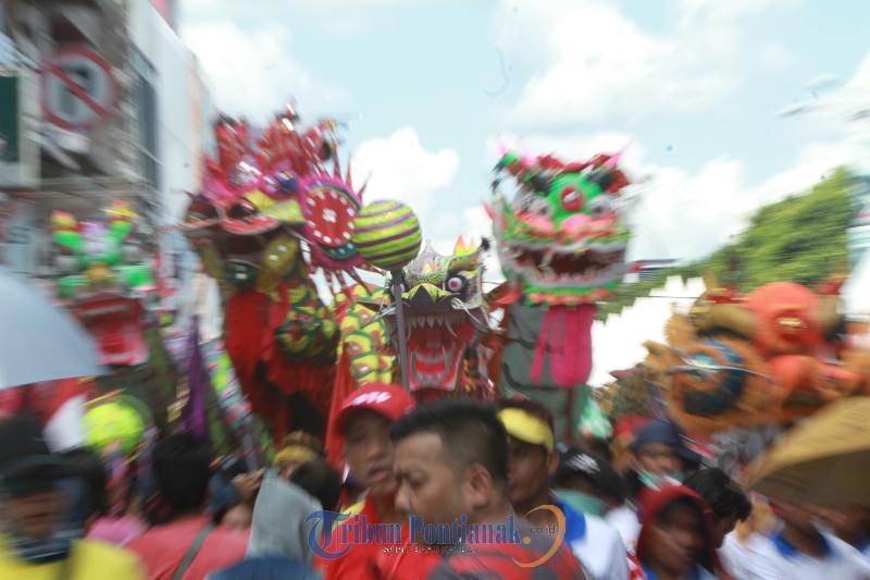 Saksikan Ajang Adu Atraksi Barongsai Se Asia di Kota Pontianak