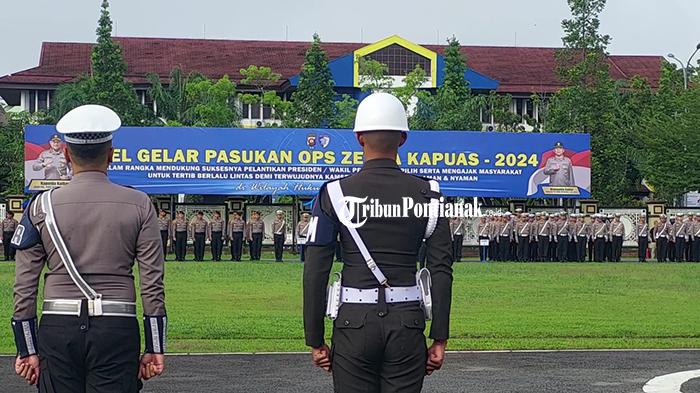 Hari Pertama Operasi Zebra Kapuas di Kalbar, Terjadi Satu Kecelakaan dan 333 Pengendara Ditegur