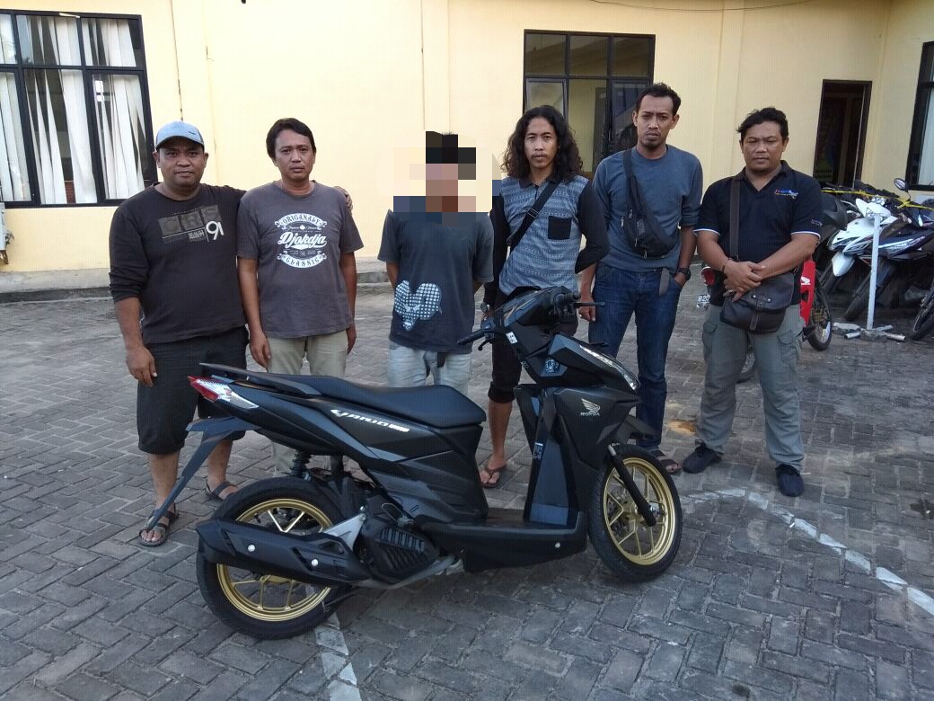 Jual Motor Hasil Curiannya, Pria Ini Diciduk Polisi