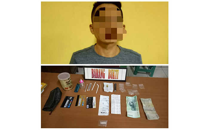 Kedapatan Simpan Sabu, Pria Ini Tak Berkutik Diamankan Polres Singkawang