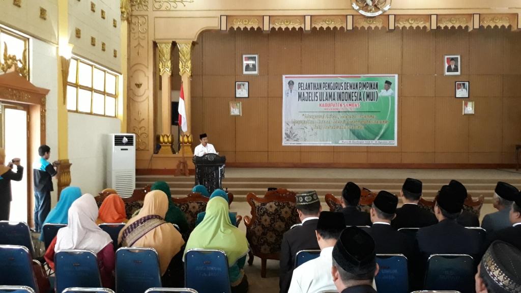 Sekda Sambas Harapkan Ulama Tidak Hanya Sekedar Ceramah Saja