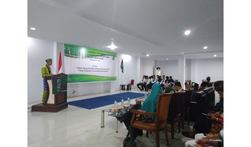 HMI Cabang Mempawah Lantik Pengurus Periode 2018-2019