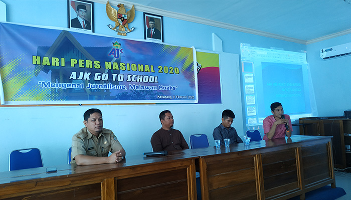 SMKN 2 Ketapang Sambut Baik Kehadiran Aliansi Jurnalistik Ketapang ke Sekolah