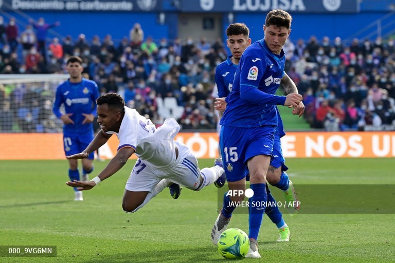 Skor Sementara Getafe vs Real Madrid, Puncak Klasemen Liga Spanyol Aman