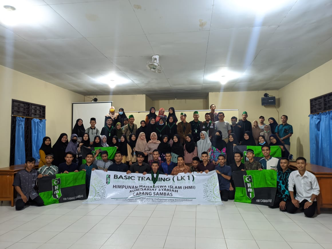 40 Peserta Ikuti Basic Training HMI Komisariat Syariah IAIS Sambas