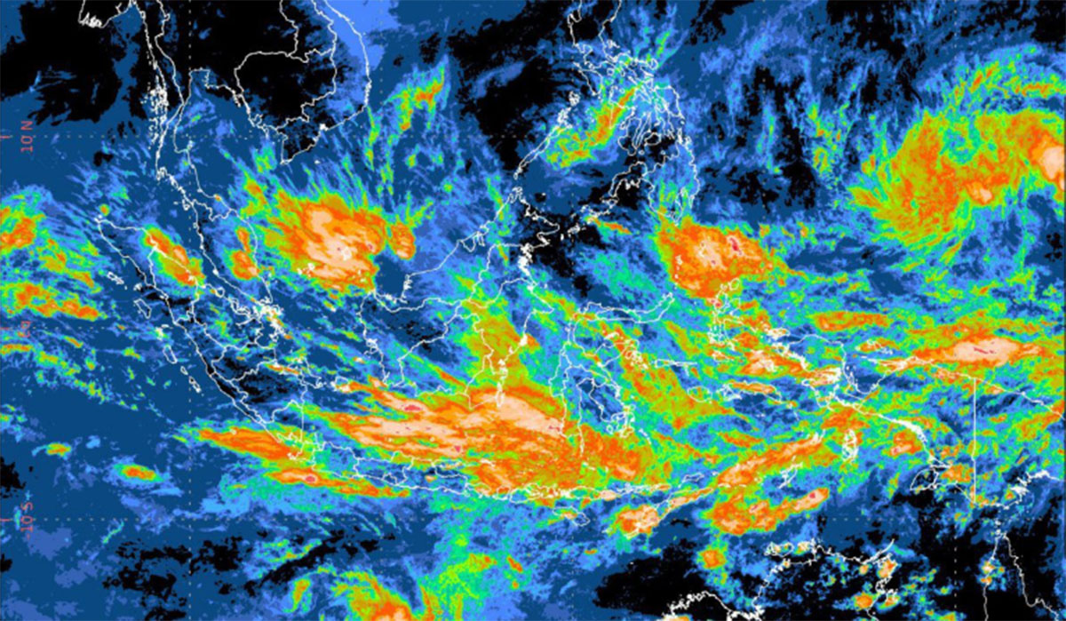 Peringatan Dini BMKG untuk Wilayah Kalbar Kamis 25 April 2019, Ungkap Pola Pusaran Angin Tertutup
