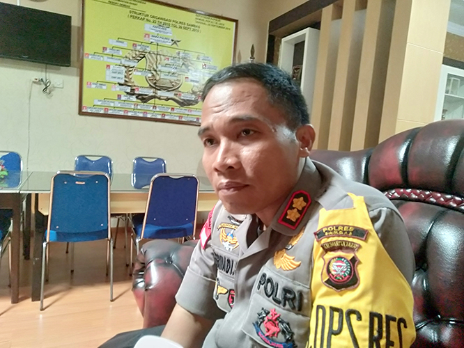 Polres Sambas Siapkan Personel di PLBN Aruk