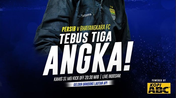 Link Live Streaming Bhayangkara FC vs Persib, Maung Bandung Wajib Menang