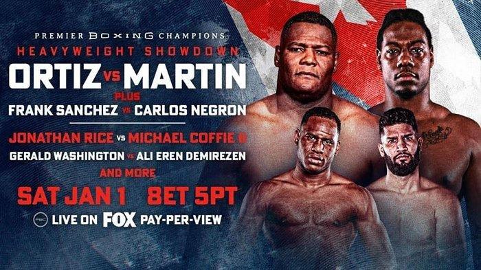 Jadwal Tinju Live TVOne Luis Ortiz vs Charles Martin: King Kong Tak Sabar Kalahkan Prince Charles