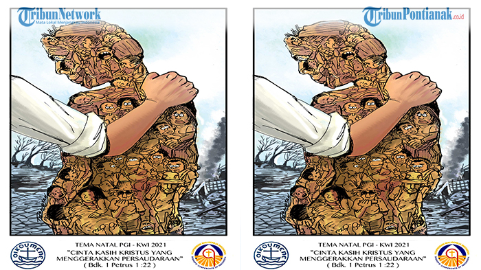 Pesan Natal 2021 dan Tema Natal 2021 KWI PGI: Cinta Kasih Kristus yang Menggerakkan Persaudaraan