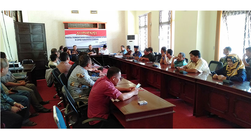 Proses Pembentukan Kabupaten Sambas Utara, Erwin: Perhatikan Tapal Batas