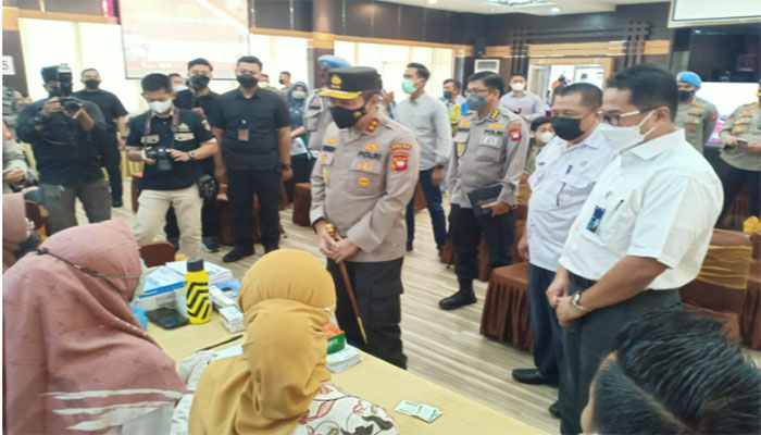 Kolaborasi dengan Polda Kalbar dan Pemkab Kubu Raya, PLN Kalbar Gelar Vaksinasi Booster