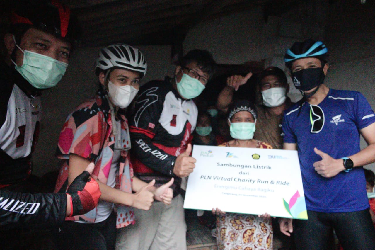 PLN Virtual Charity Run and Ride Berhasilkan Kumpulkan Donasi Rp 6,16 Miliar