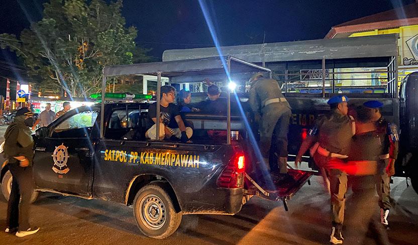 Jajaran Pemkab Mempawah Lakukan Penertiban Pengamen dan Gelandangan