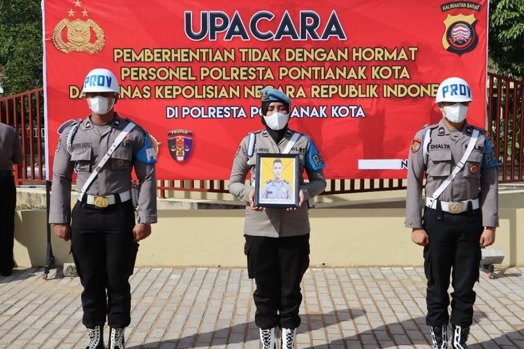 Seorang Polisi di Pontianak Dipecat karena Cabuli Pelanggar Lalu Lintas