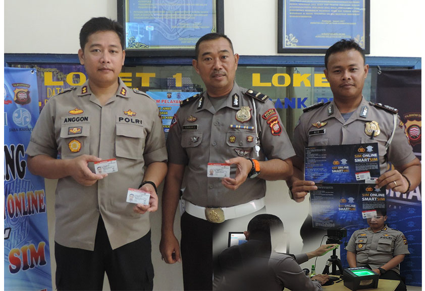 Launching Smart SIM, Kapolres: Memiliki Berbagai Manfaat Dibanding dengan SIM Lama