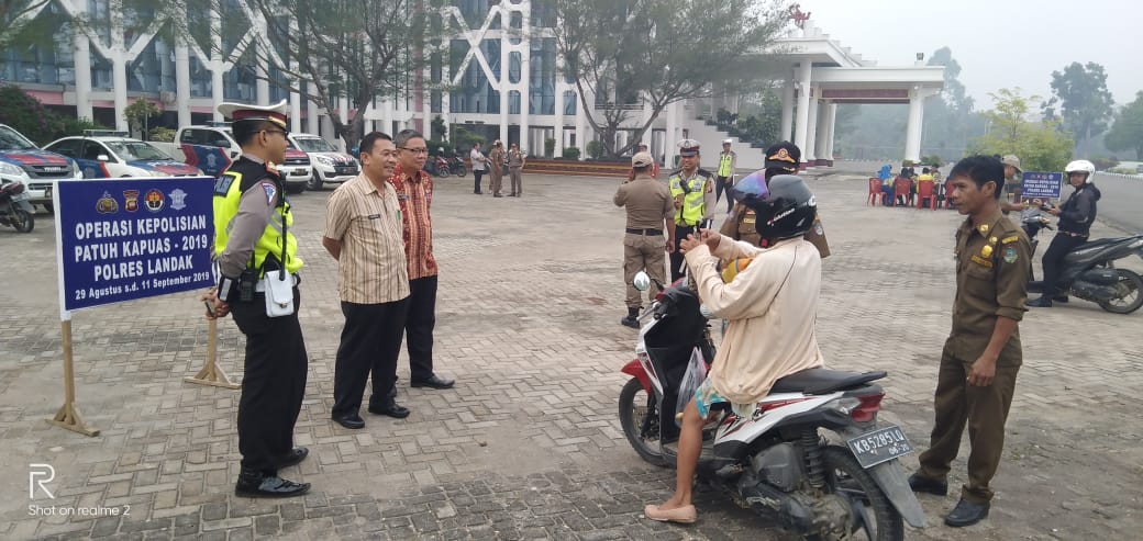 Razia di Kantor Bupati Landak, Ini Pelanggaran Yang Ditemukan
