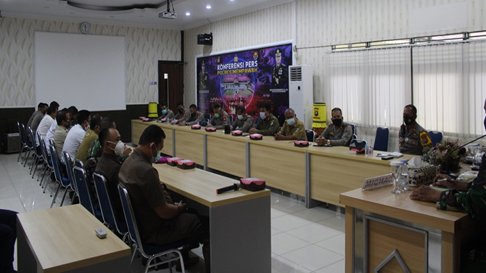 Kodim Mempawah Siap Mendukung Pengamanan Pada Tahun Baru 2021