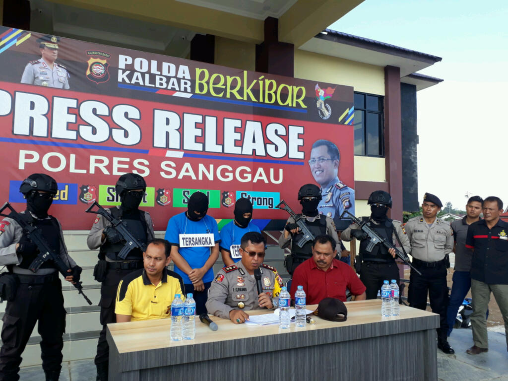 Operasi Panah, Polres Sanggau Rilis 17 Kasus