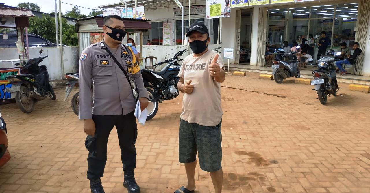 Ajak Warga Binaan Patuhi Protokol Kesehatan, Ini Pesan Bripka Gusti Harbani Amri