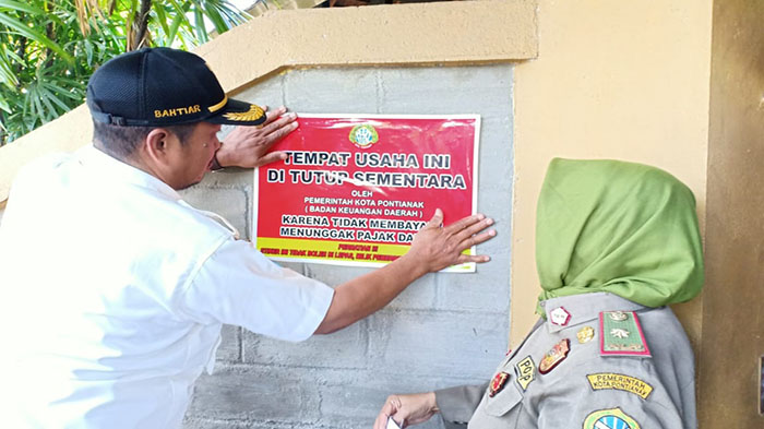 Satpol PP Pontianak Siap Backup BKD Tindak Penunggak Pajak Restoran
