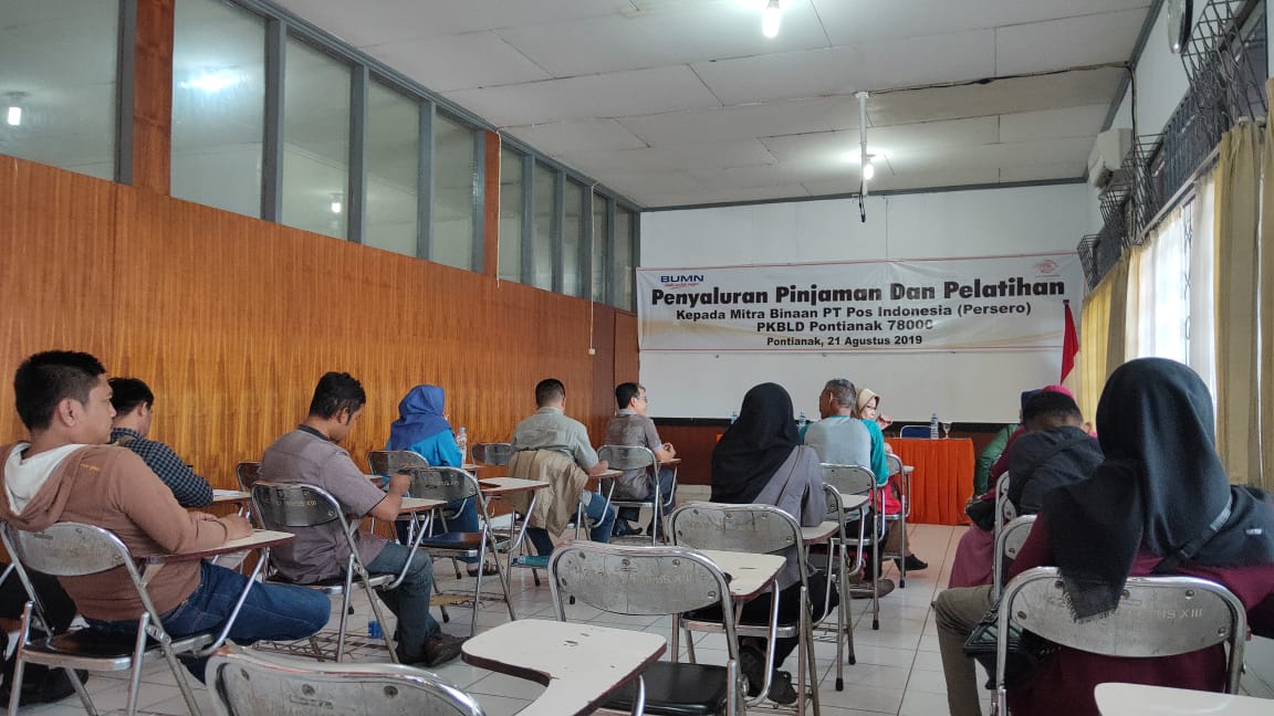 PT Pos Indonesia Pontianak Gelar Pelatihan ke Mitra Binaan