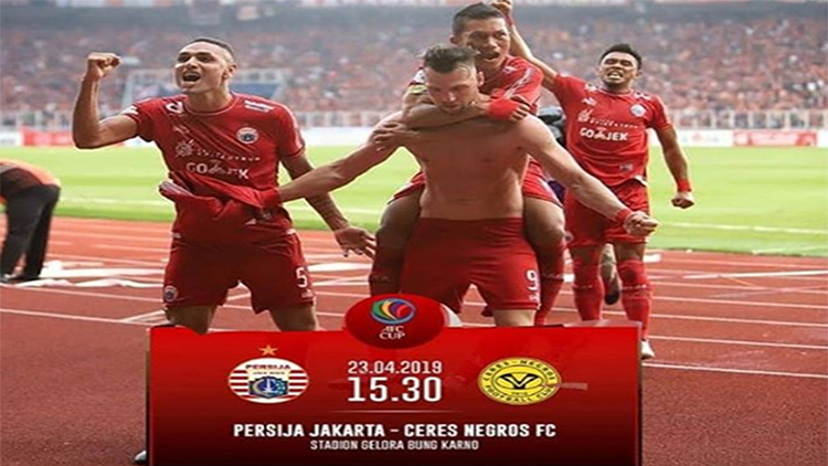 LIVE RCTI Persija Vs Ceres Selasa (23/5) Jam 15.30 WIB! Kemenangan Jadi Harga Mati Bagi Persija
