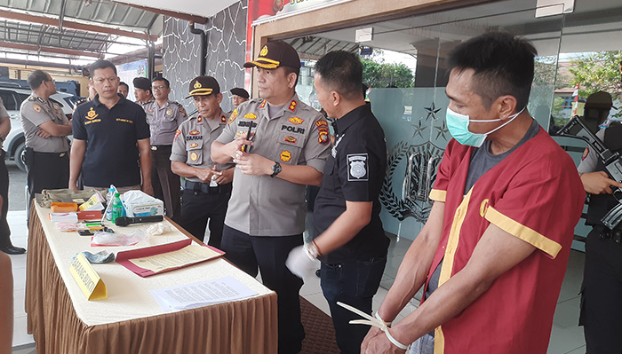 Nanang, Bandar Narkoba Ditangkap Polres Sintang dan Sita Barang Bukti  Sabu serta Ekstasi