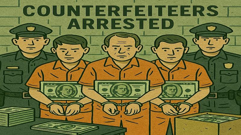 TERUNGKAP, Identitas 3 Produsen Uang Palsu yang Digerebek di Pontianak, Dua Berasal dari Luar Kota