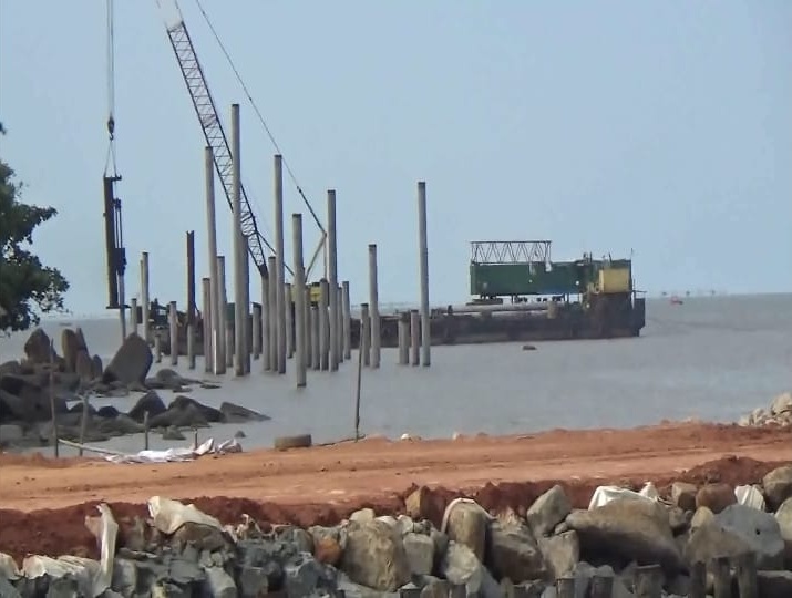 Sudah Minggu ke-47, Progres Pembangunan Pelabuhan Internasional Kijing Baru 14 Persen