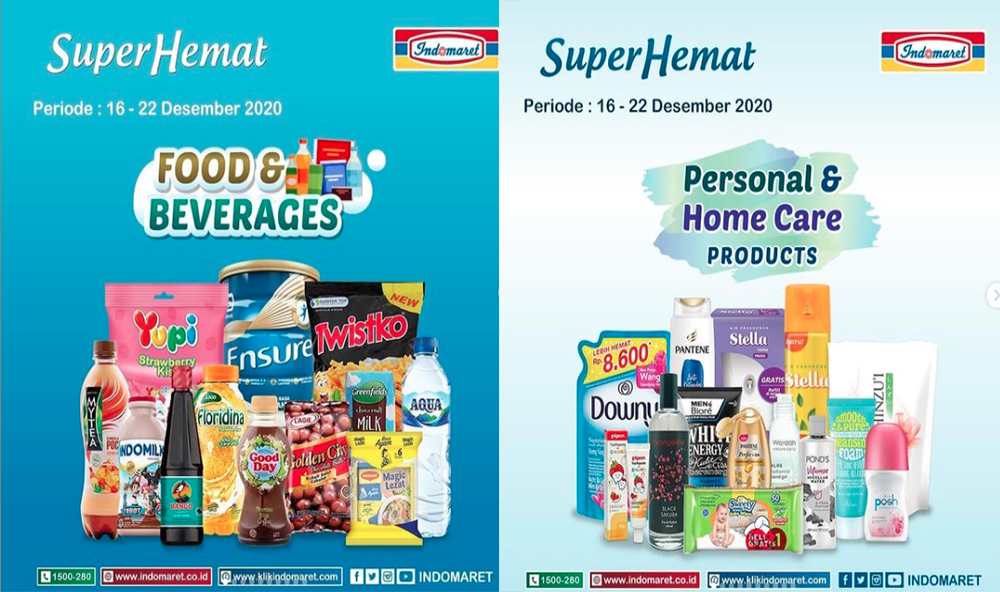 UPDATE PROMO INDOMARET 21 Desember 2020, Super Hemat & Banyak Diskon Minyak Goreng hingga Popok Bayi