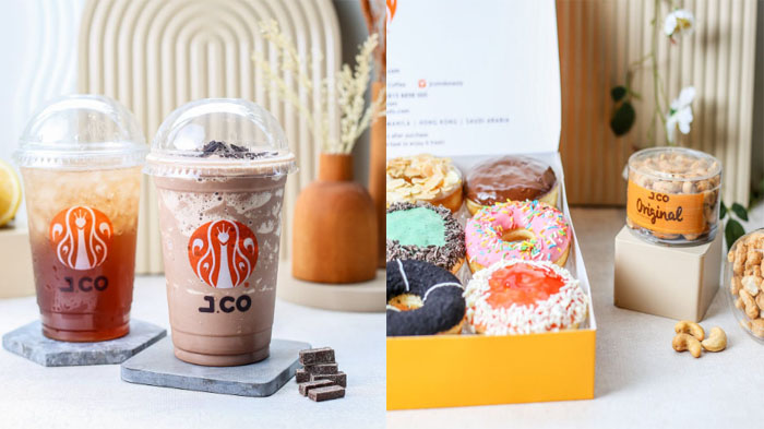 Promo JCO 13 April 2022, Donuts + Chasew 139 Ribuan Beli Choco Forest Frappe Gratis Iced Lemon Tea