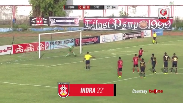 LIVE BOLA Streaming Babak II PSMP Vs Semen Padang (2-0 HT), Posisi Semen Padang Kritis