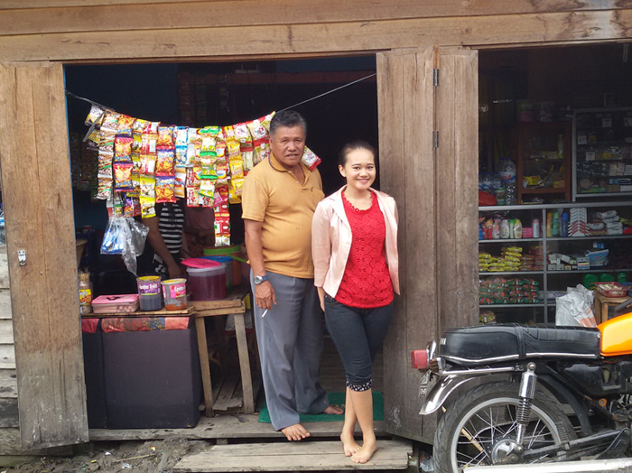 Putri Pingsan Saat Gempa Mengguncang Rumahnya