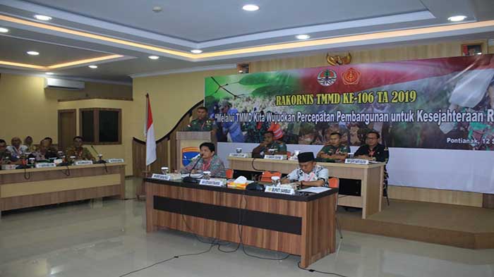 Kodam XII/Tpr Siap Menggelar TMMD ke-106 di Tiga Wilayah